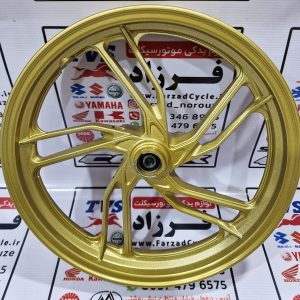 رینگ جلو طرح کلیک طلایی