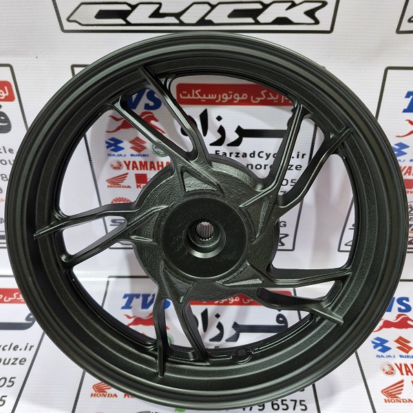 رینگ عقب طرح کلیک مشکی رینگ عقب طرح کلیک مشکی