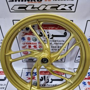 رینگ جلو طرح کلیک طلایی