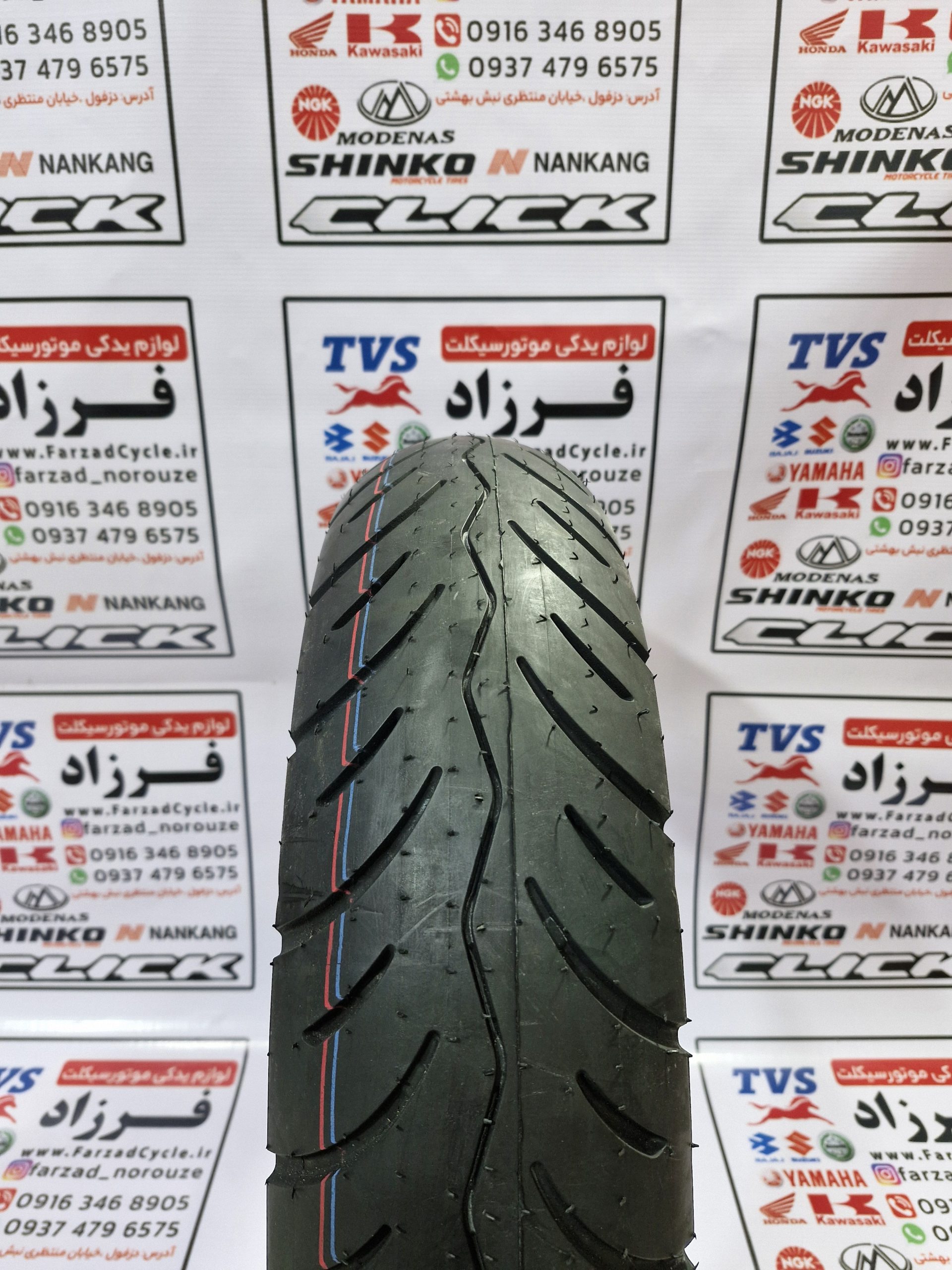 لاستیک 120/70/17 کوما ساخت ویتنام لاستیک 120/70/17 کوما ساخت ویتنام